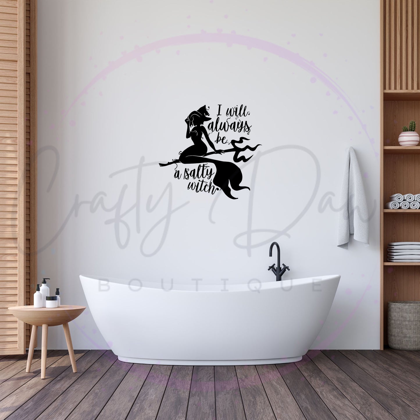 Salty Witch Decal