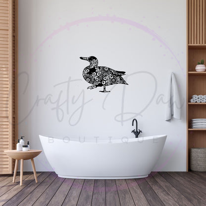 Duck Mandala Decal