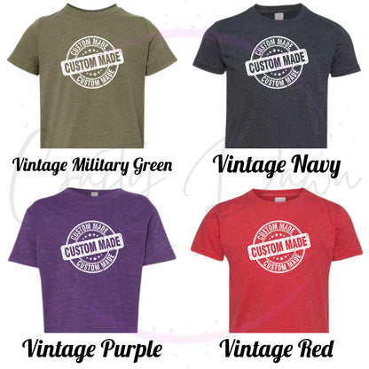 Custom Toddler Tee