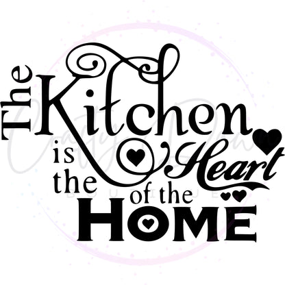 Heart Of The Home Decal