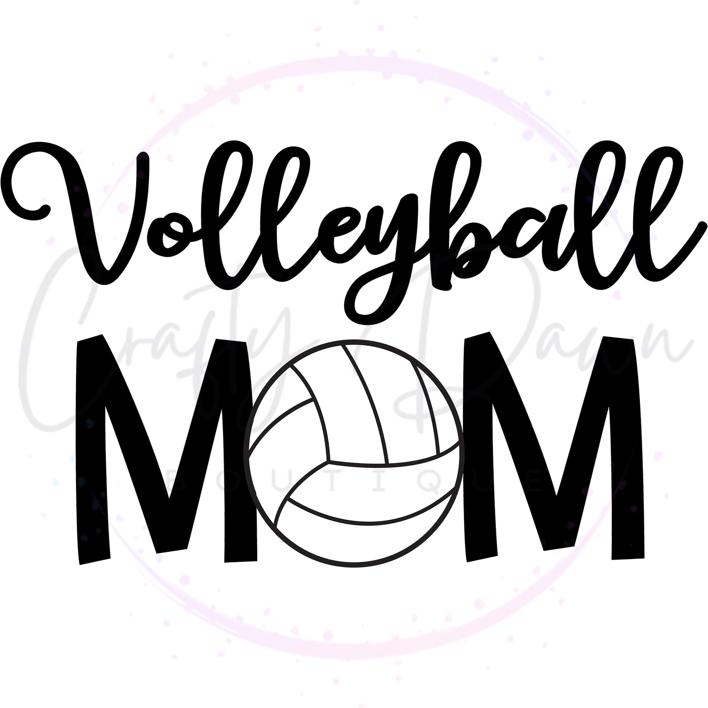 Volleyball Mom Decal