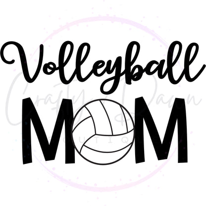 Volleyball Mom Decal