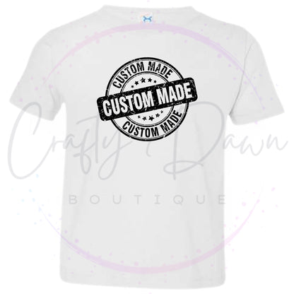 Custom Toddler Tee