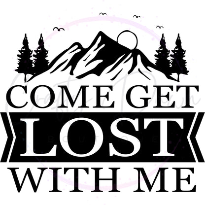 Get Lost With Me Decal