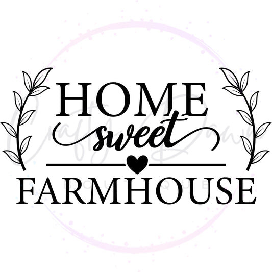 Home Sweet Farmhouse Decal