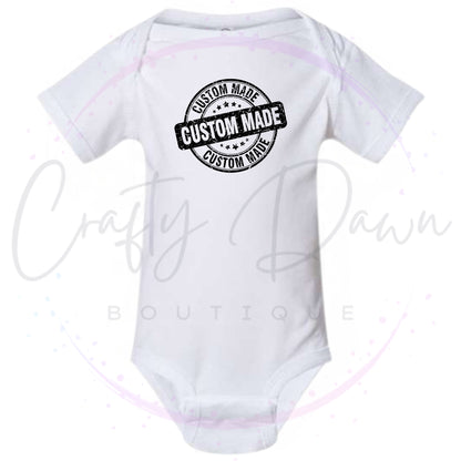 Custom Infant One Piece