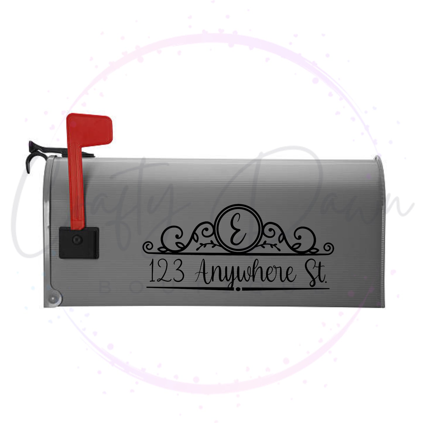 Vine Mailbox Decal