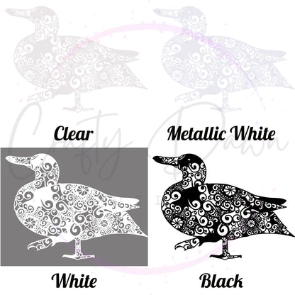 Duck Mandala Decal