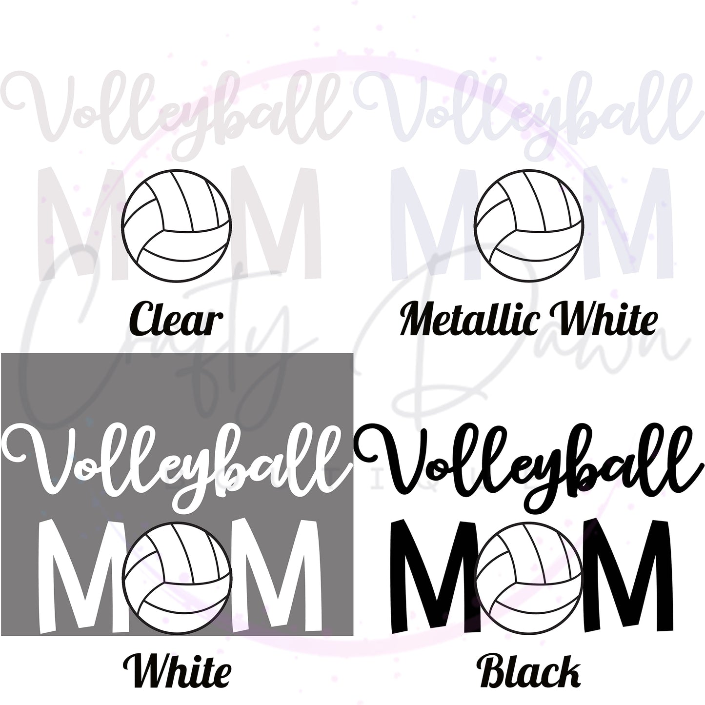 Volleyball Mom Decal