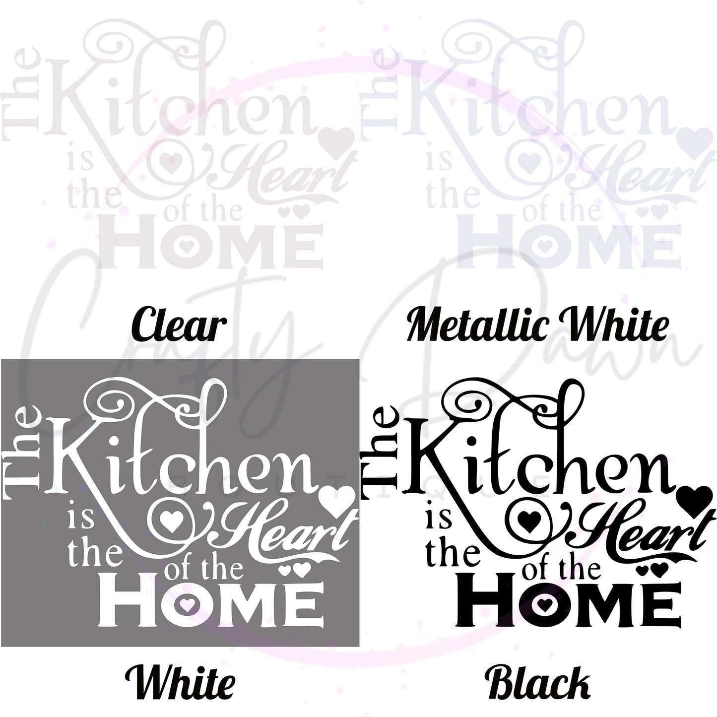Heart Of The Home Decal