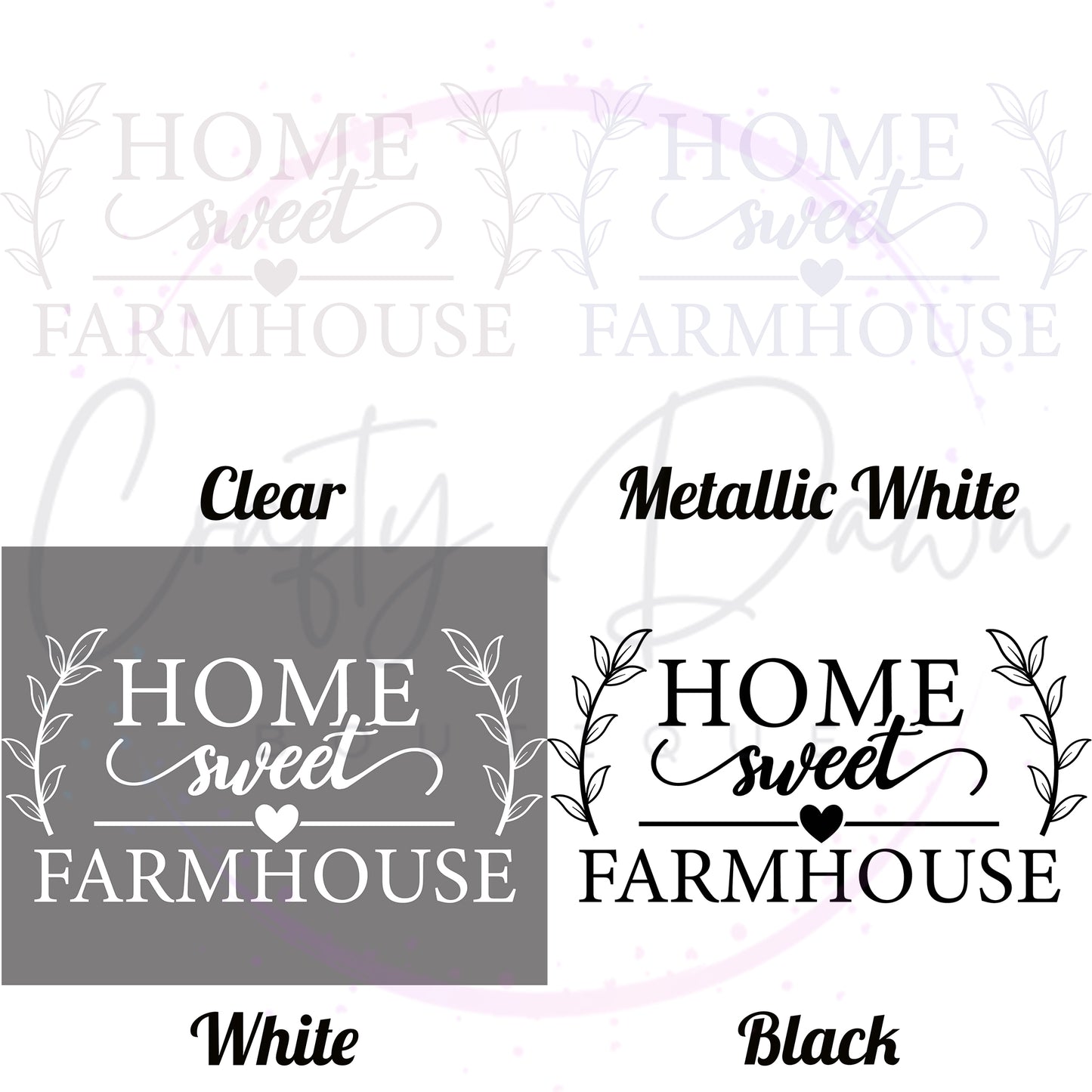 Home Sweet Farmhouse Decal