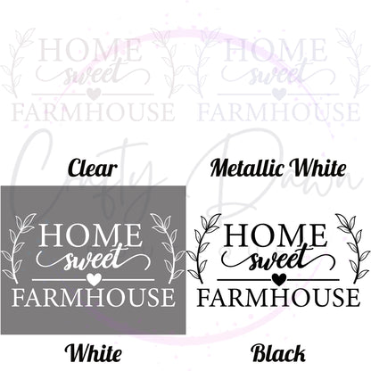 Home Sweet Farmhouse Decal
