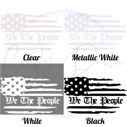 We The People Decal