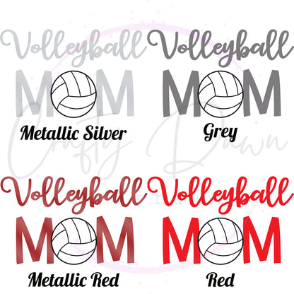 Volleyball Mom Decal
