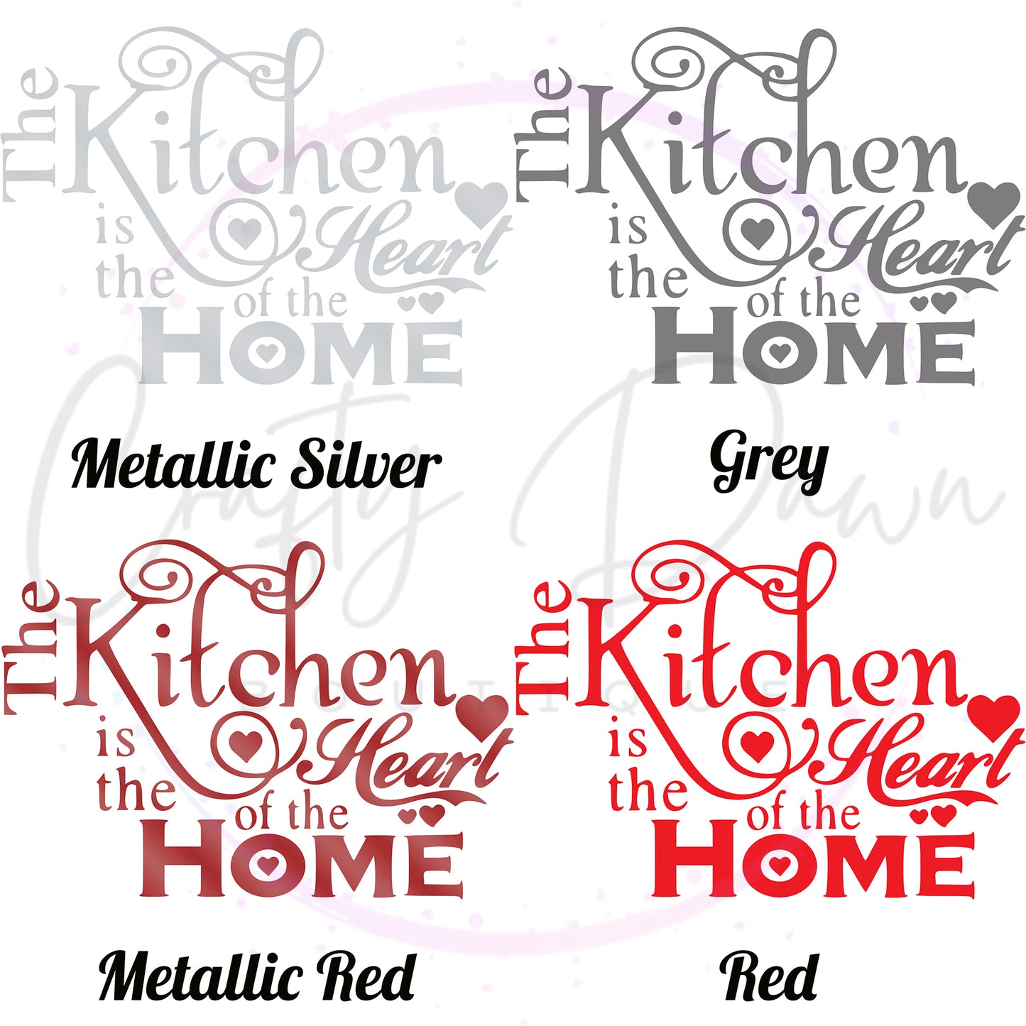 Heart Of The Home Decal