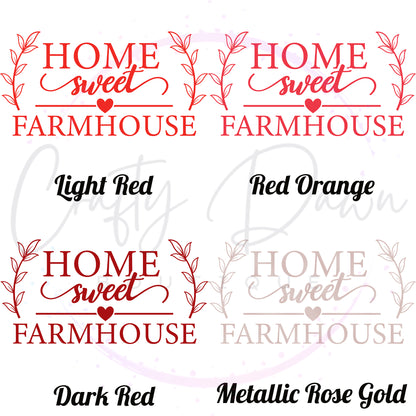 Home Sweet Farmhouse Decal