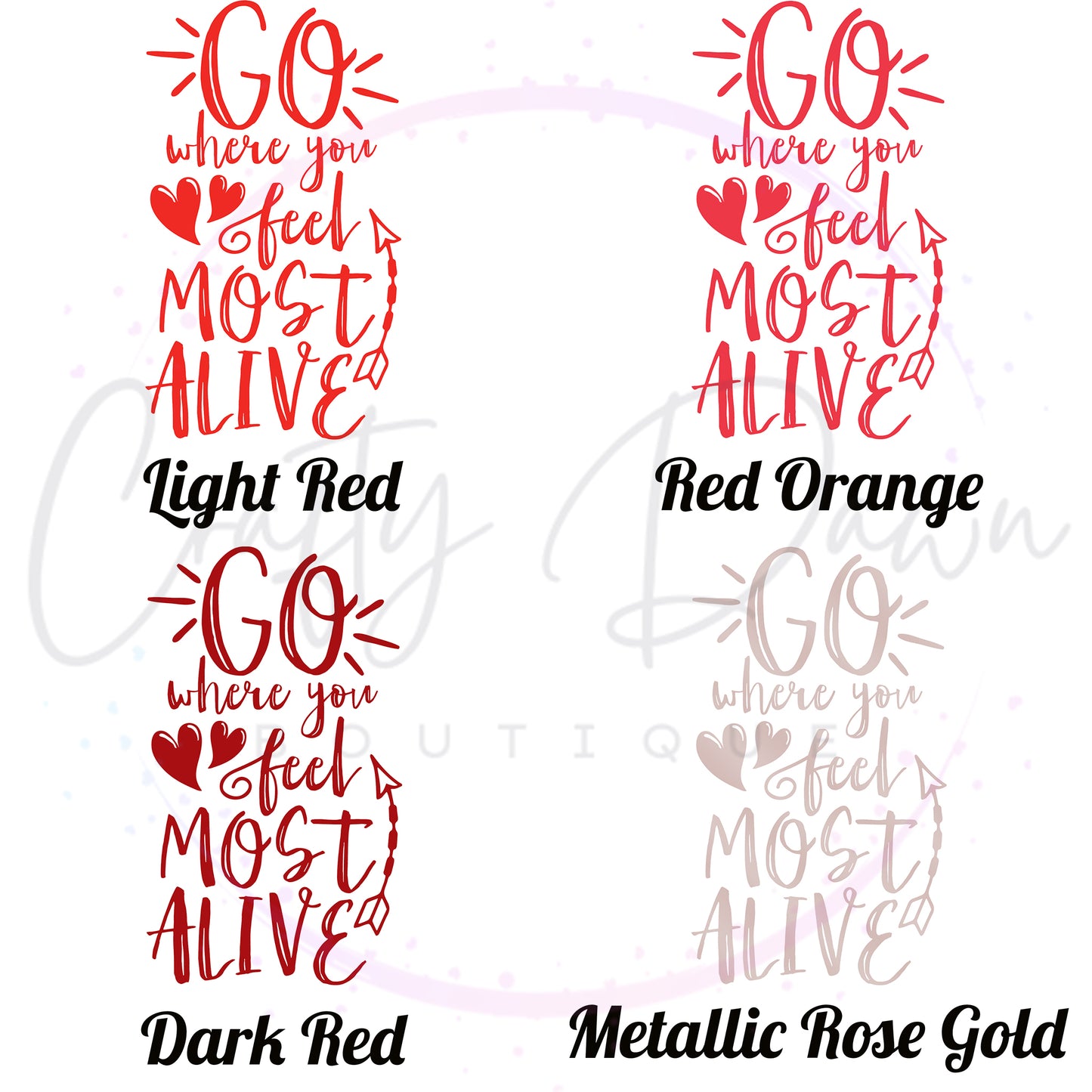 Go Where You Feel Most Alive Decal