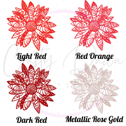 Daisy Mandala Decal