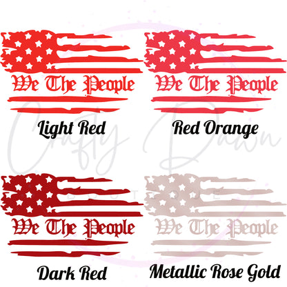 We The People Decal