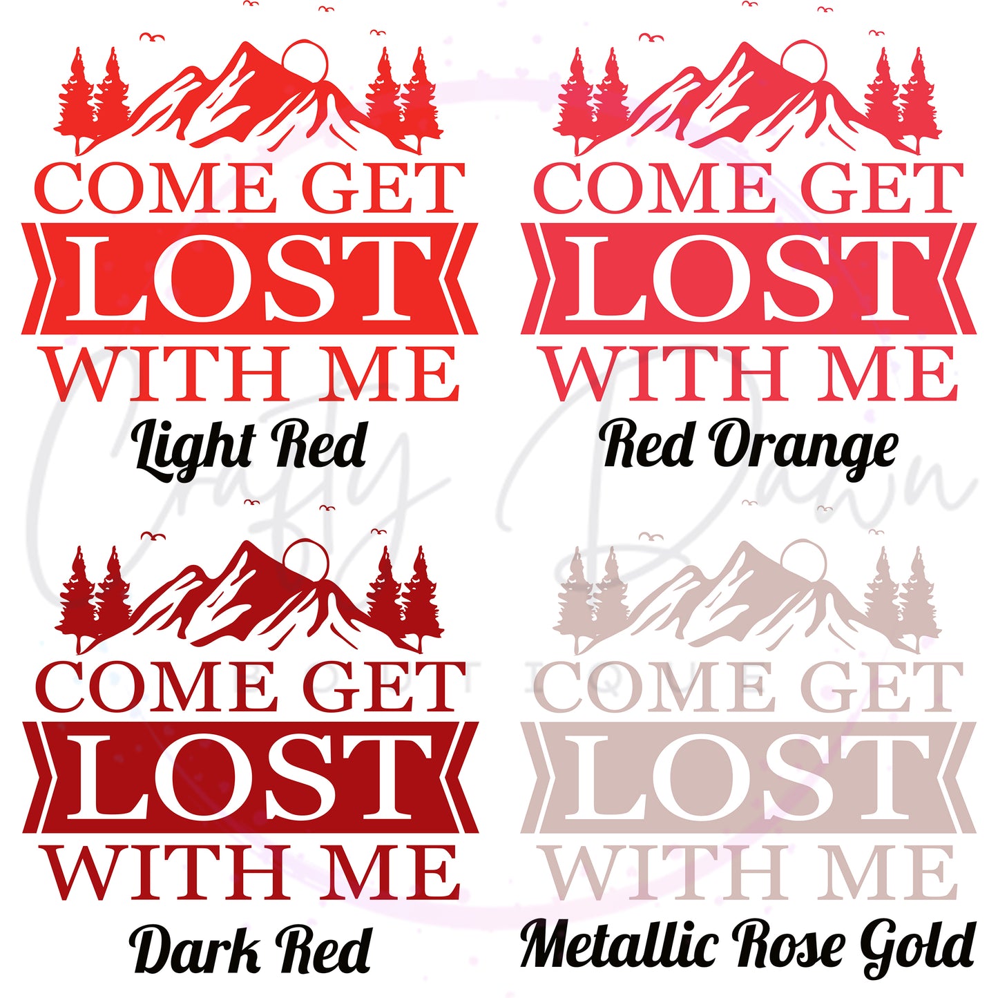 Get Lost With Me Decal