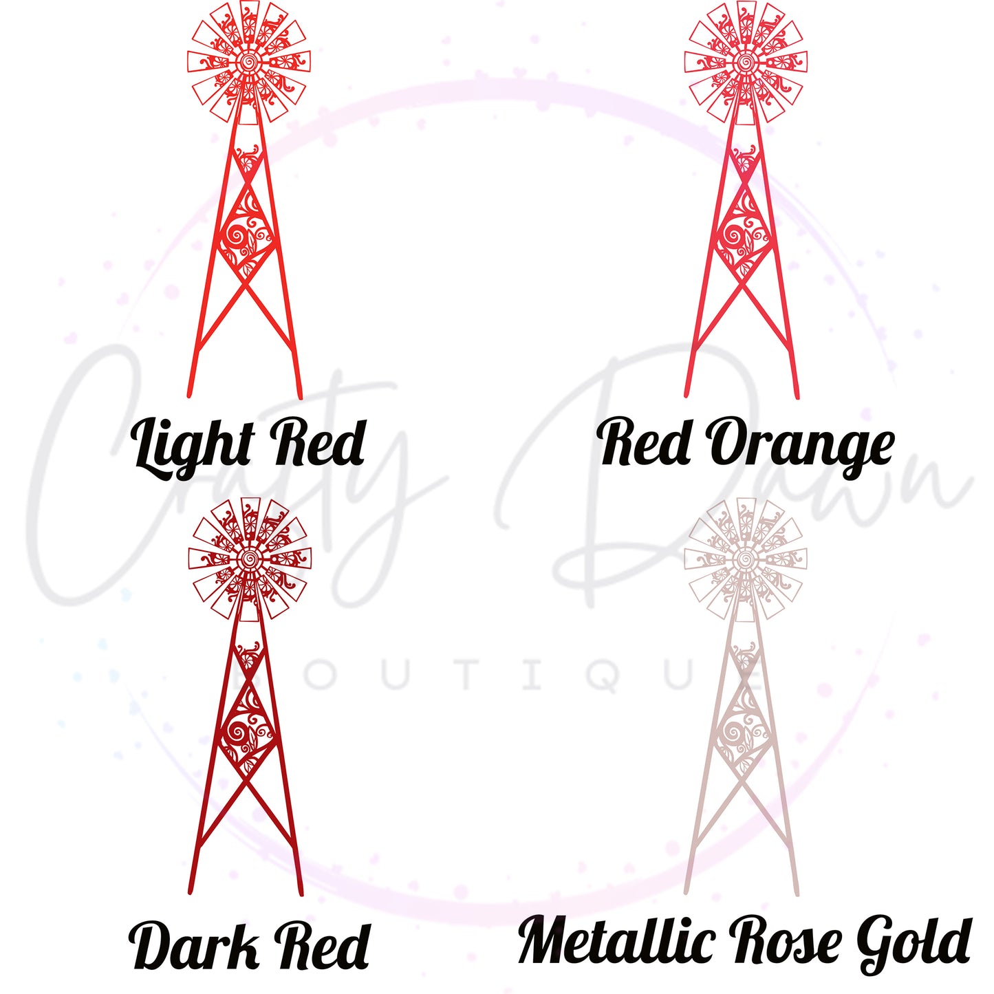 Farmhouse Windmill Decal