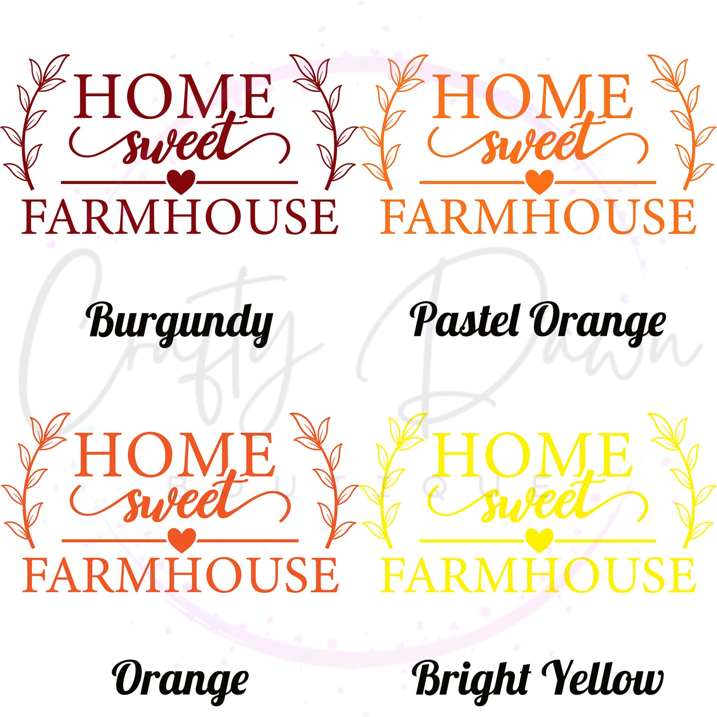 Home Sweet Farmhouse Decal