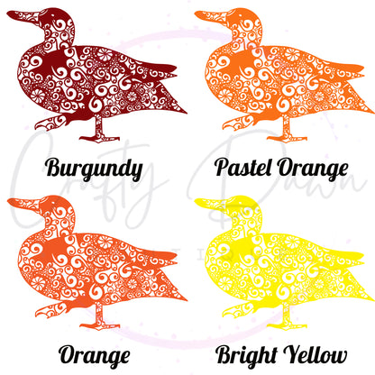 Duck Mandala Decal