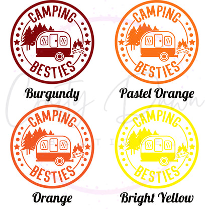 Camping Besties Decal