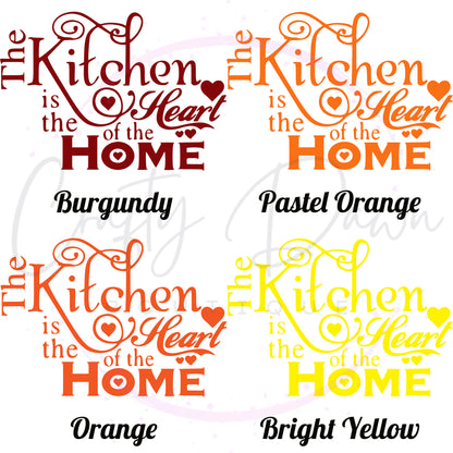 Heart Of The Home Decal