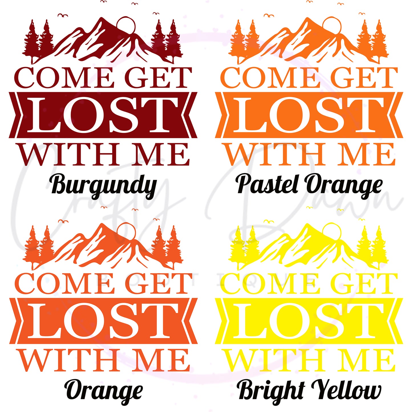 Get Lost With Me Decal