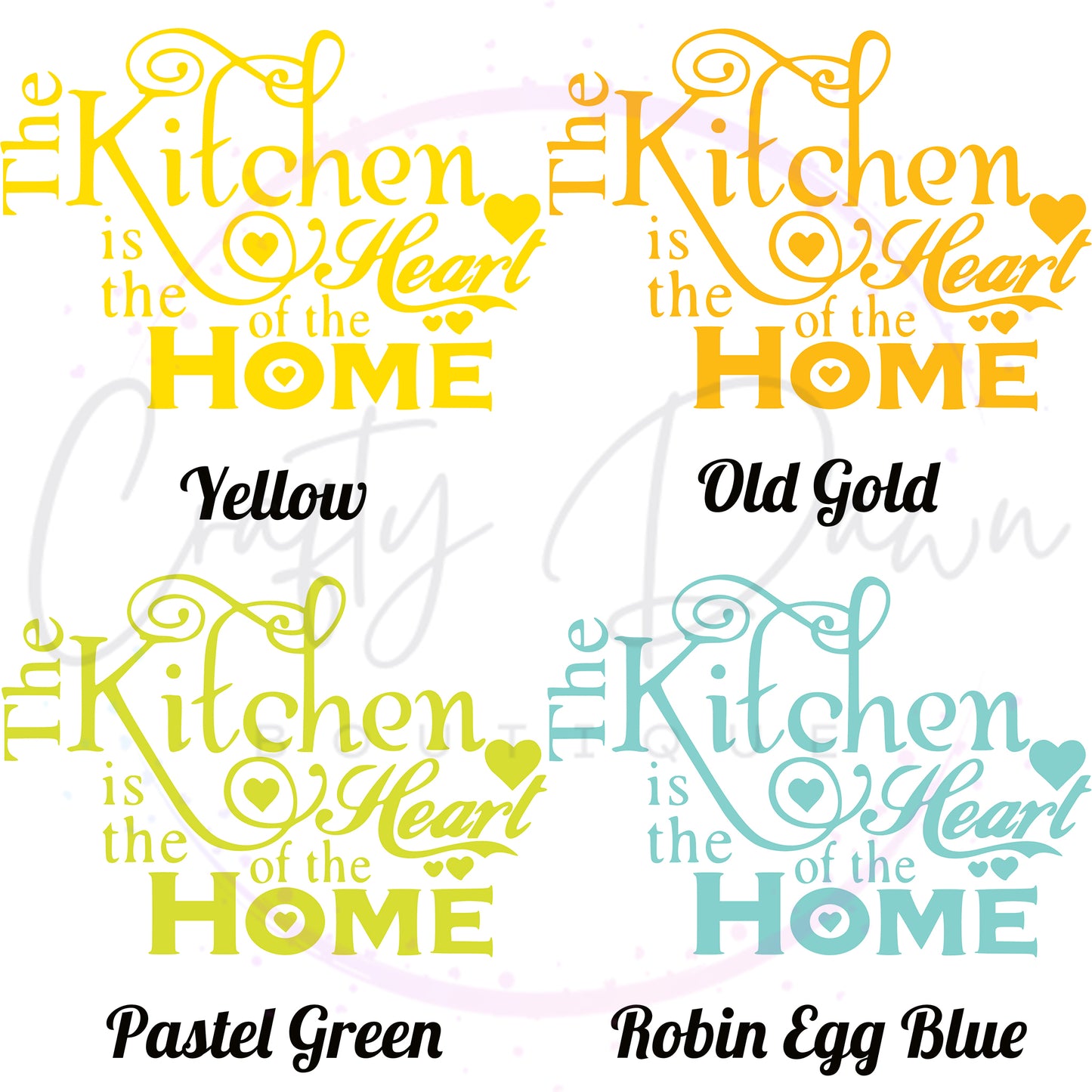Heart Of The Home Decal