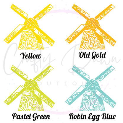 Windmill Mandala Decal