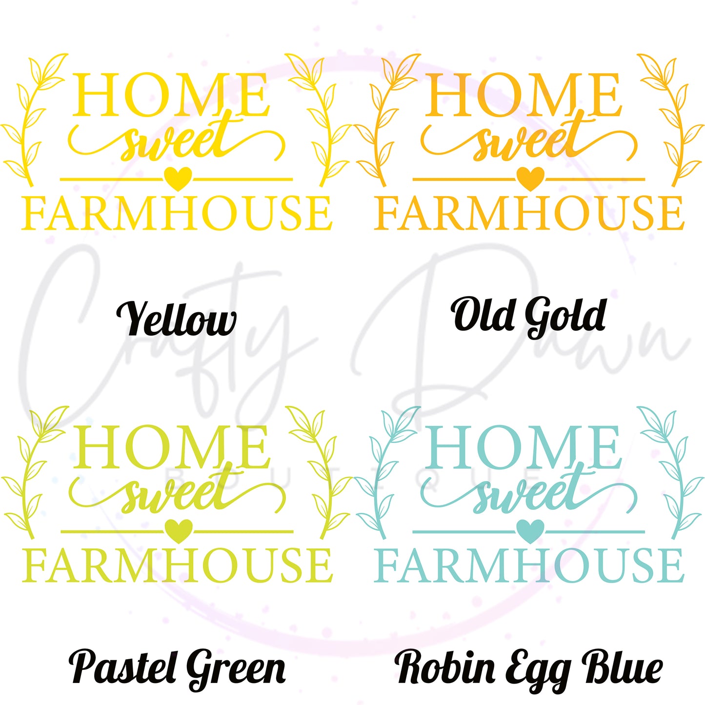 Home Sweet Farmhouse Decal