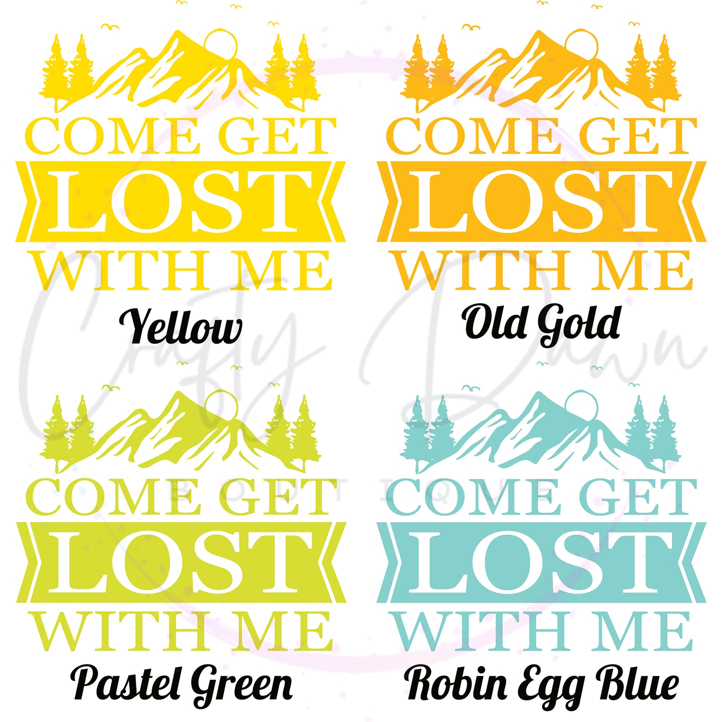 Get Lost With Me Decal