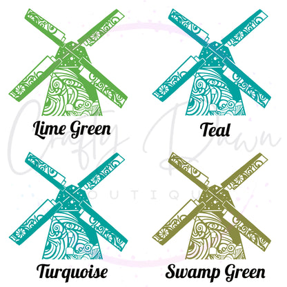 Windmill Mandala Decal