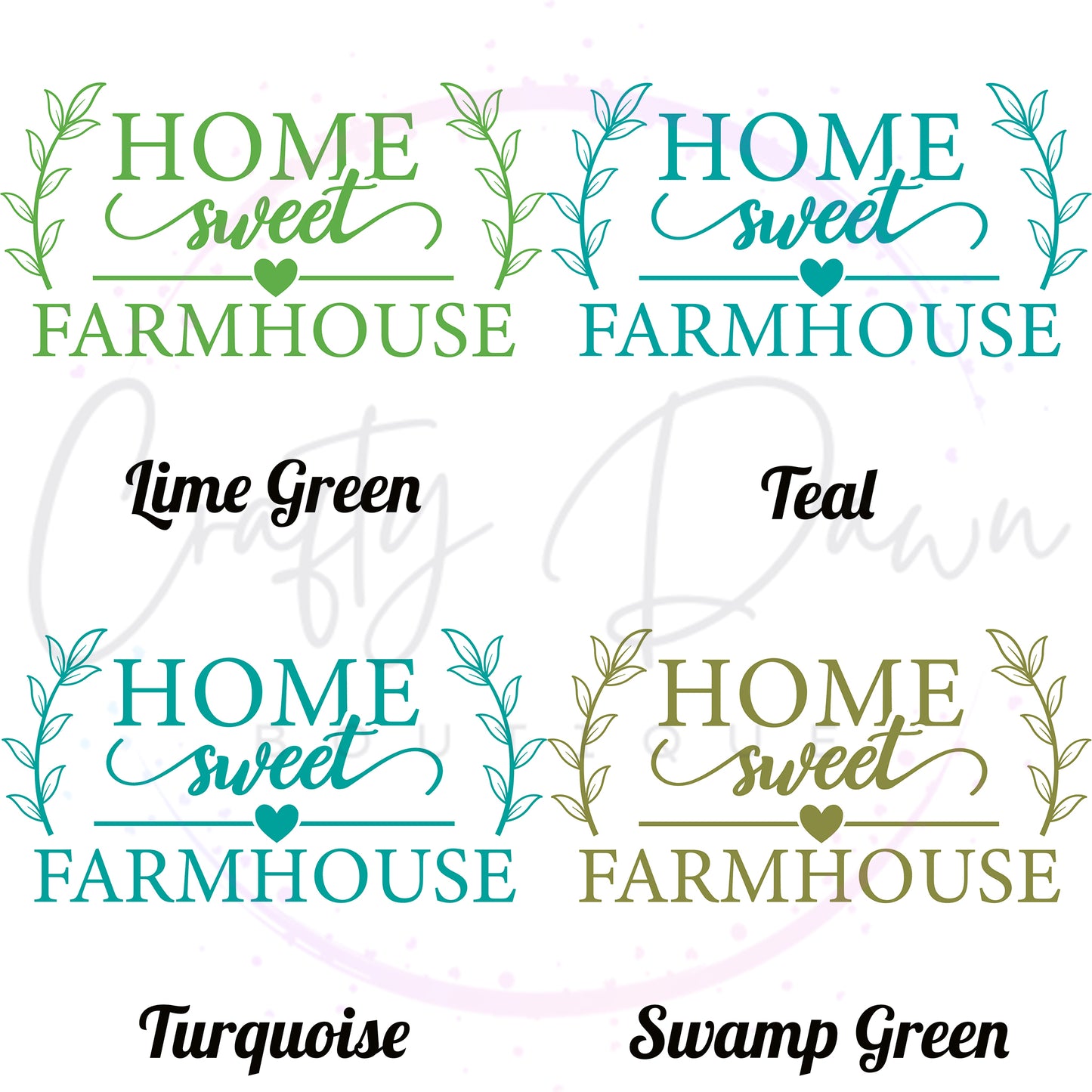 Home Sweet Farmhouse Decal