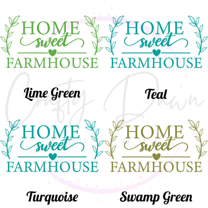 Home Sweet Farmhouse Decal