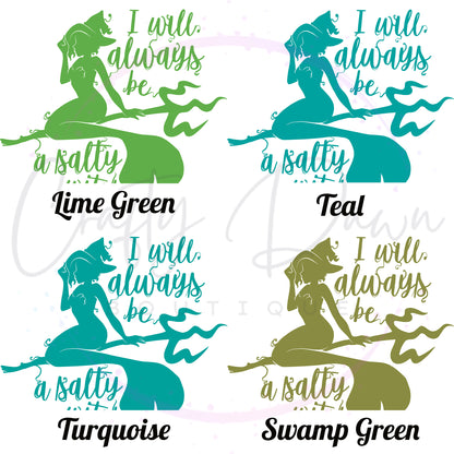 Salty Witch Decal