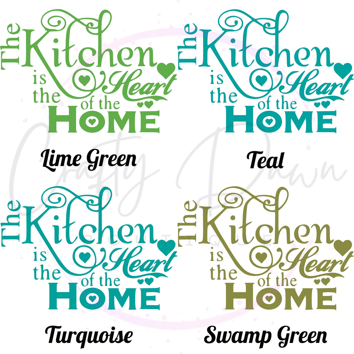 Heart Of The Home Decal