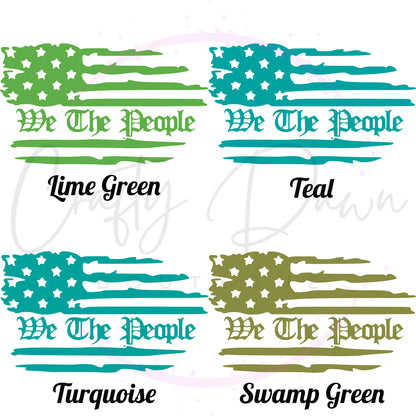 We The People Decal