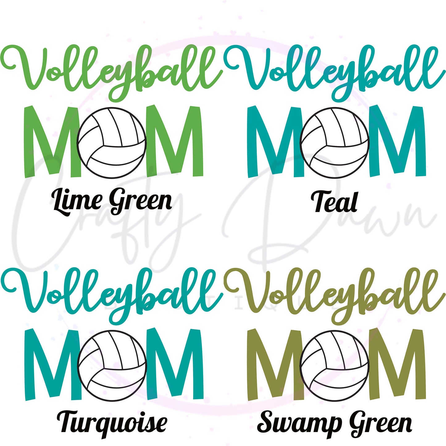 Volleyball Mom Decal