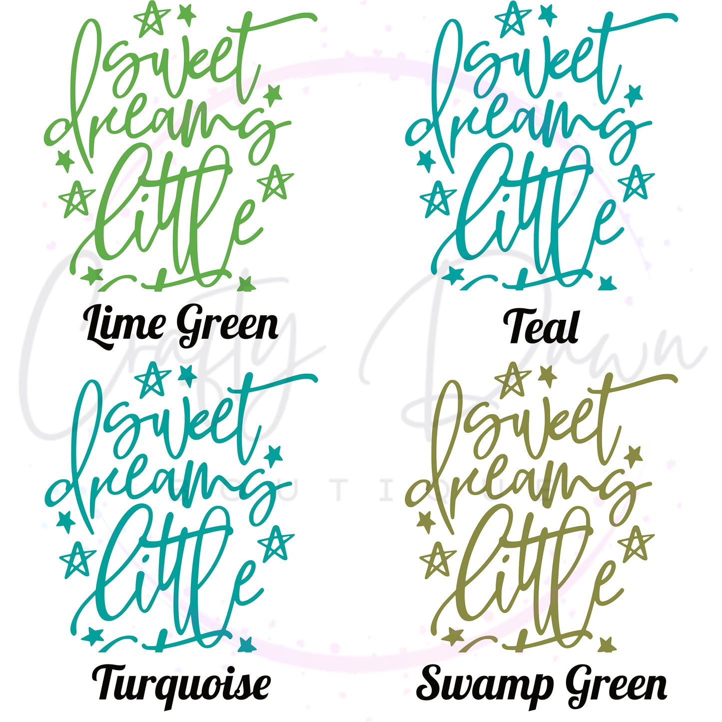 Sweet Dreams Little Star Decal
