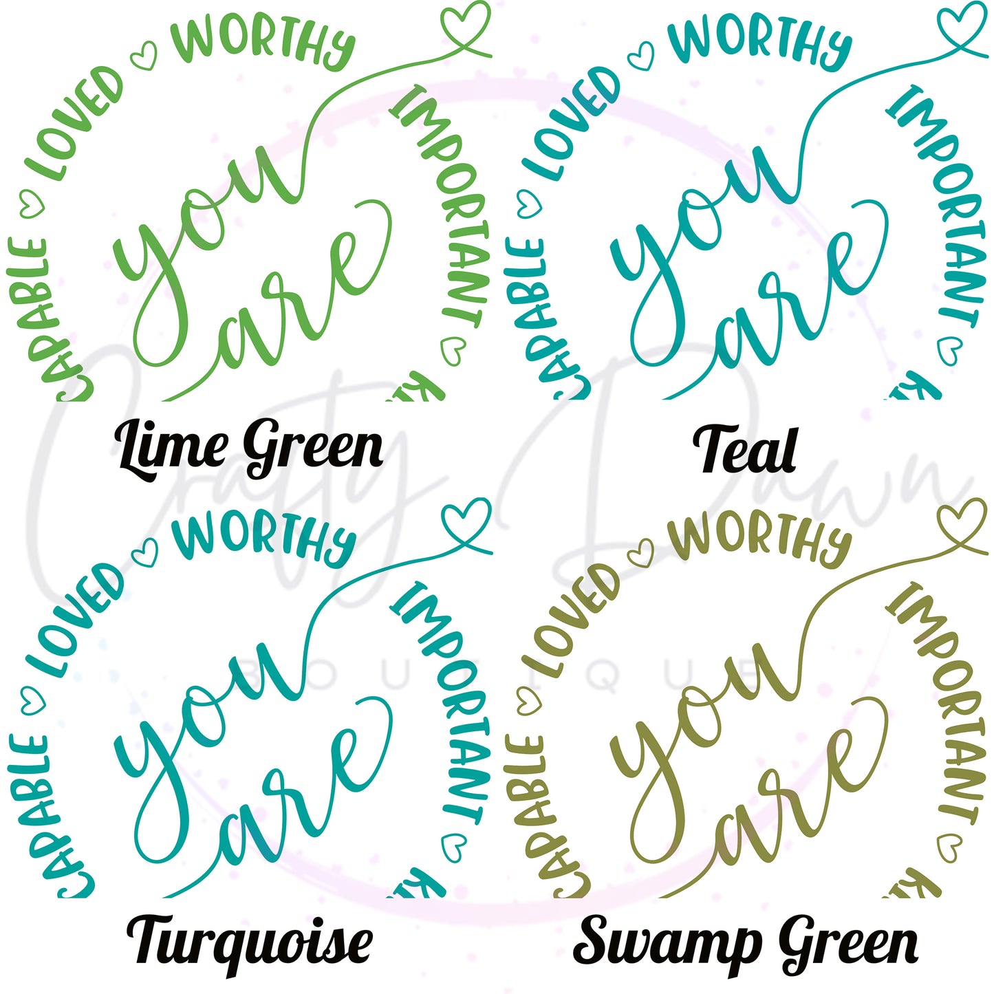 You Are...Decal