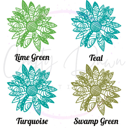 Daisy Mandala Decal