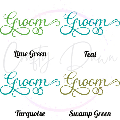 Groom Acrylic Sign