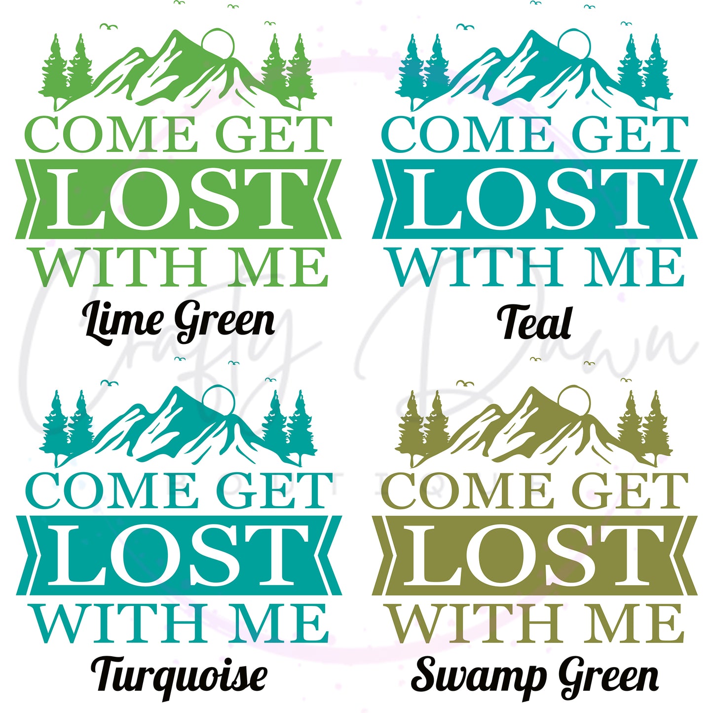 Get Lost With Me Decal