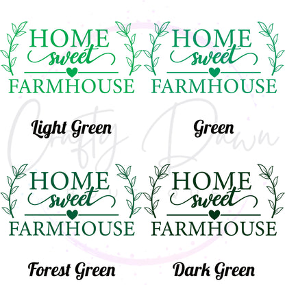 Home Sweet Farmhouse Decal