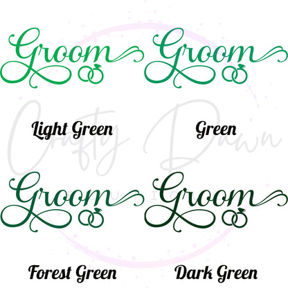 Groom Acrylic Sign