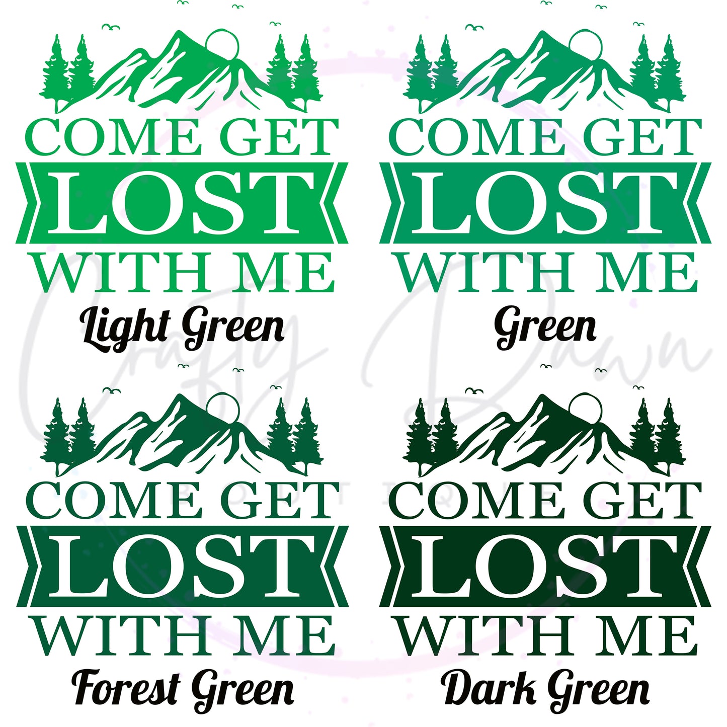 Get Lost With Me Decal