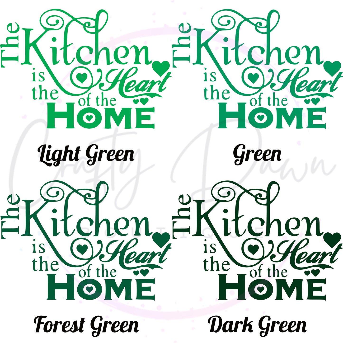 Heart Of The Home Decal